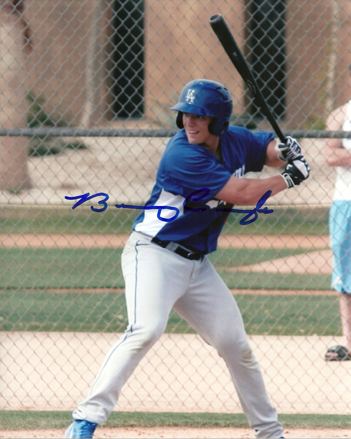 BOBBY COYLE LOS ANGELES DODGERS SIGNED AUTOGRAPHED 8x10 PHOTO W/COA