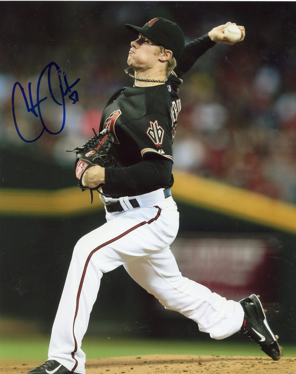 CHASE  ANDERSON  ARIZONA  DIAMONDBACKS  #57  AUTOGRAPHED  SIGNED  8X10  