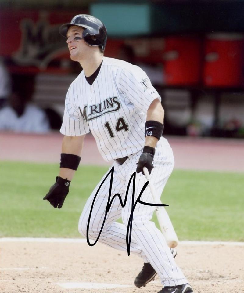 JOSH WILLINGHAM FLORIDA MARLINS SIGNED AUTOGRAPHED ACTION 8X10 PHOTO W/COA 