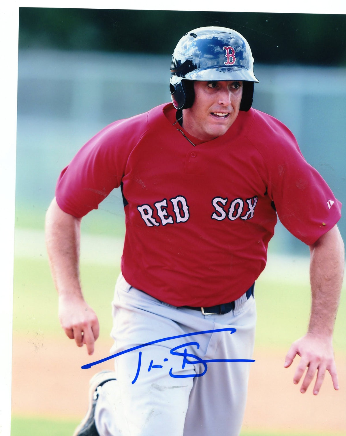 TRAVIS SHAW  BOSTON RED SOX   SIGNED AUTOGRAPHED 8X10 PHOTO