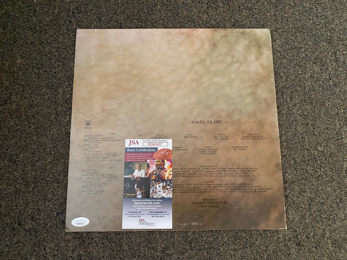 ART GARFUNKEL MUSIC LEGEND SIGNED AUTOGRAPHED VINYL ALBUM JSA AUTHENTICATED