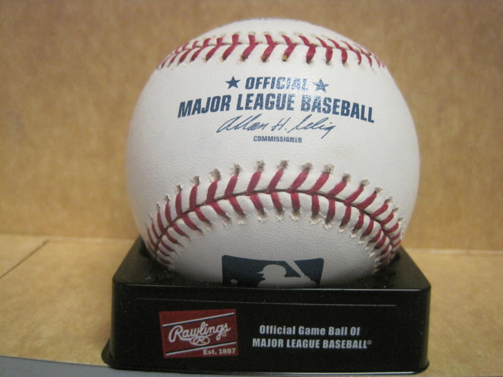 GARY MAJEWSKI REDS/NATIONALS/EXPOS SIGNED AUTOGRAPHED M.L. BASEBALL W/COA