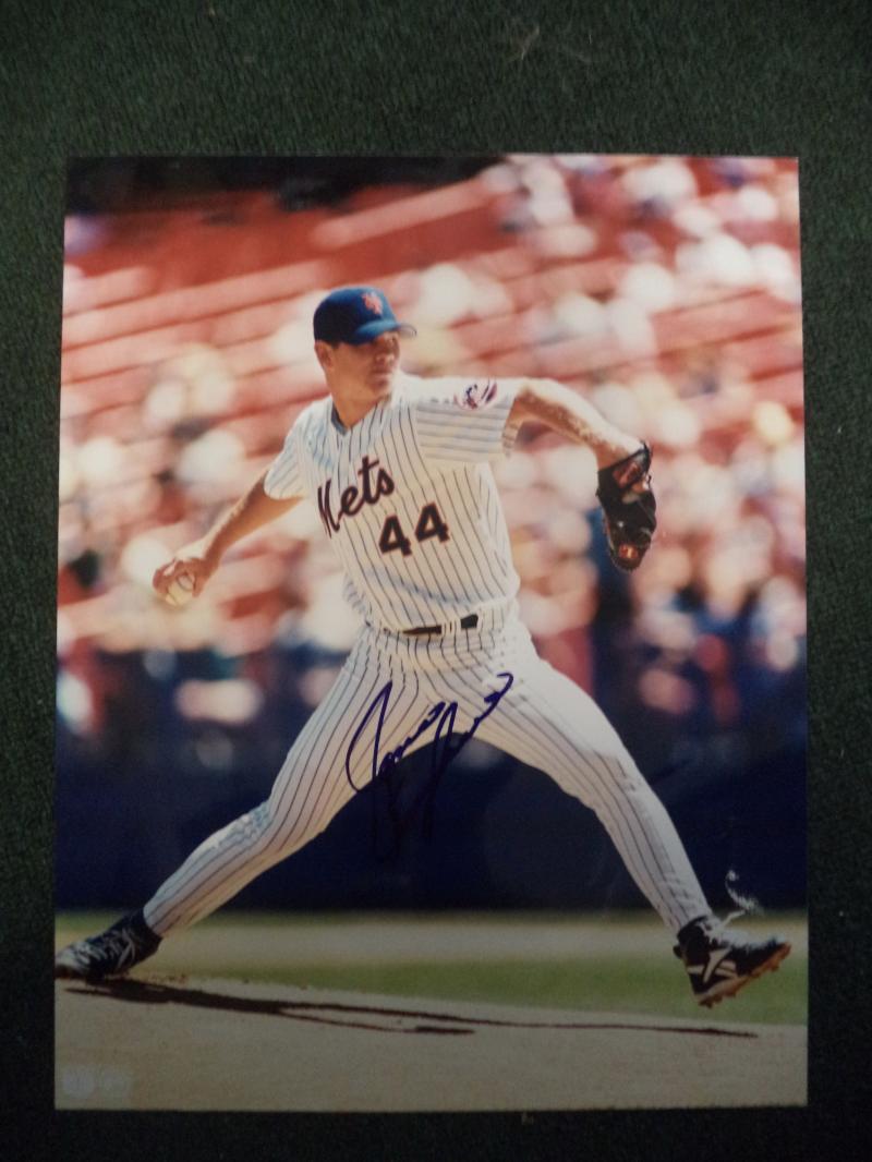 JASON ISRINGHAUSEN NEW YORK METS SIGNED AUTOGRAPHED 11X14 PHOTO W/COA