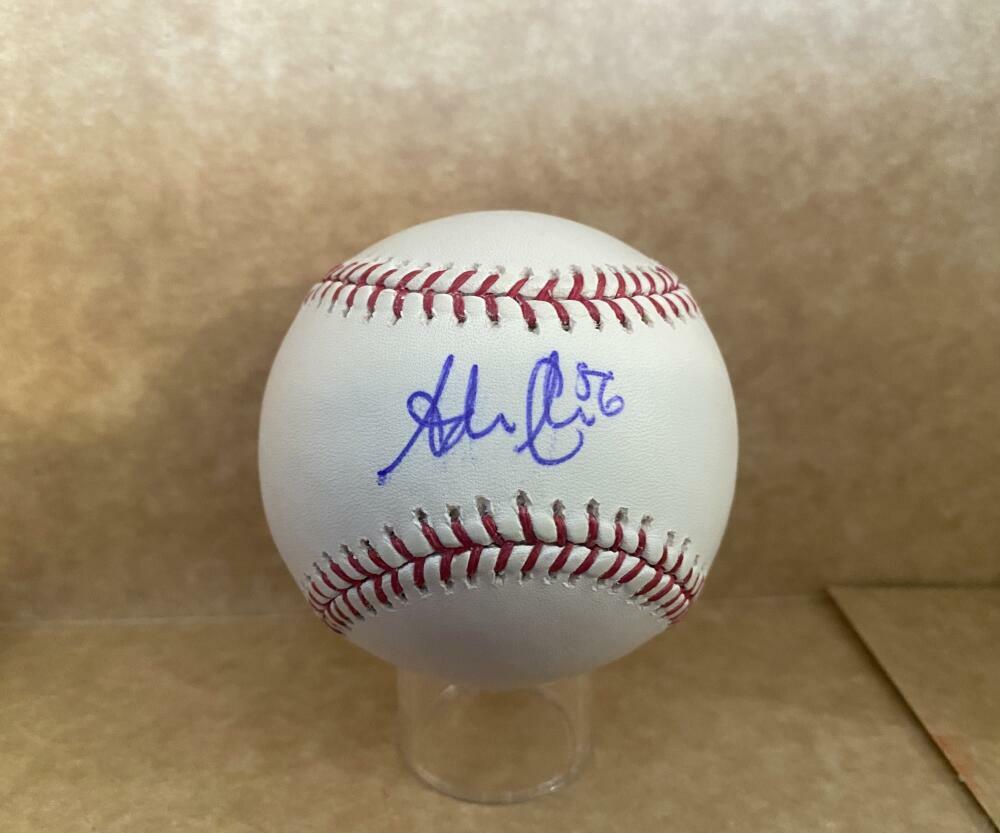 ADRON CHAMBERS ST. LOUIS CARDINALS SIGNED AUTOGRAPHED M.L. BASEBALL W/ COA