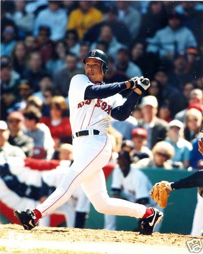 DARREN LEWIS BOSTON RED SOX UNSIGNED 8X10 PHOTO