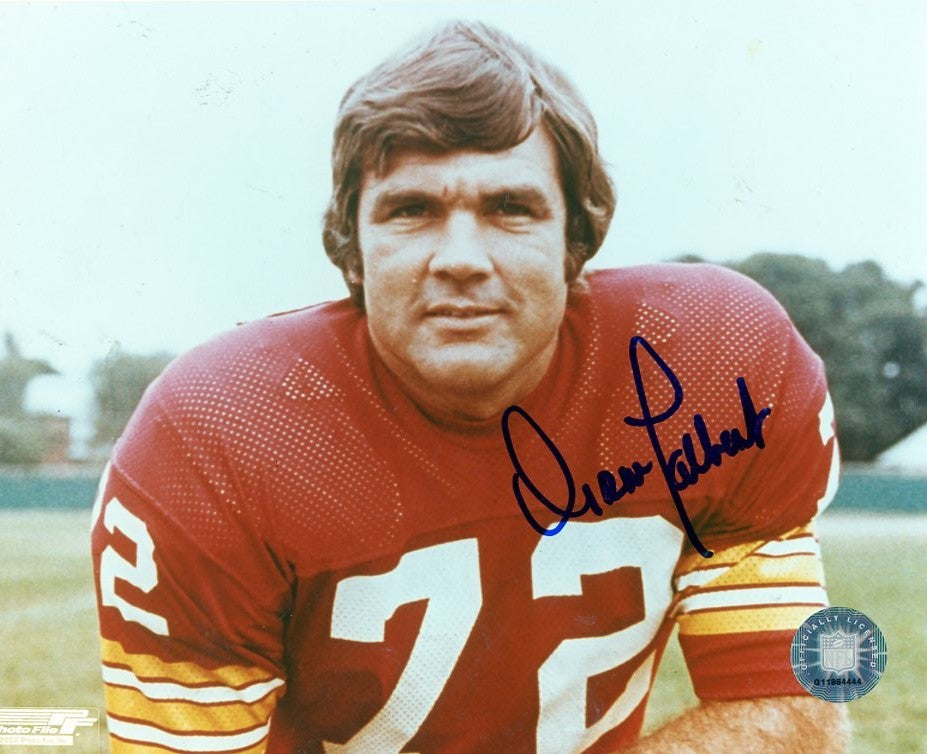 DIRON TALBERT  WASHINGTON   REDSKINS  SIGNED AUTOGRAPHED 8X10 PHOTO