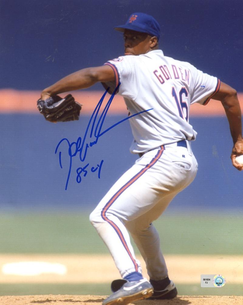 DOC GOODEN  NEW YORK METS #16 SIGNED AUTOGRAPHED 85 CY MLB HOLOGRAM
