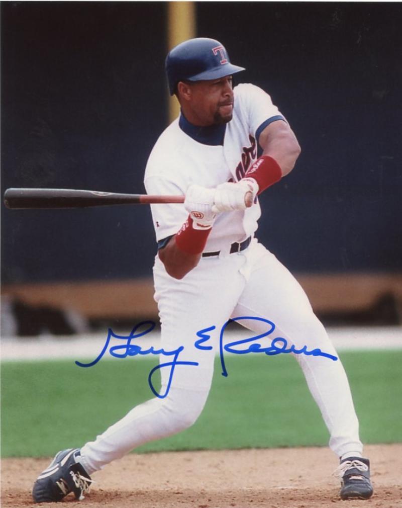 GARY REDUS TEXAS RANGERS SIGNED AUTOGRAPHED 8X10 PHOTO W/COA
