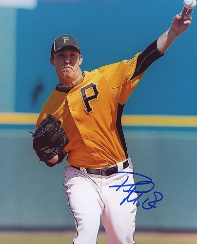 PAUL  MAHOLM   PITTSBURGH  PIRATES  SIGNED 8X10
