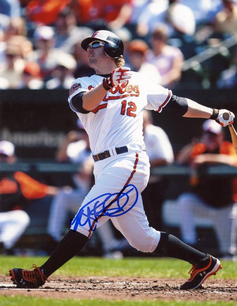 MARK REYNOLDS BALTIMORE ORIOLES SIGNED AUTOGRAPHED 8X10 W/COA