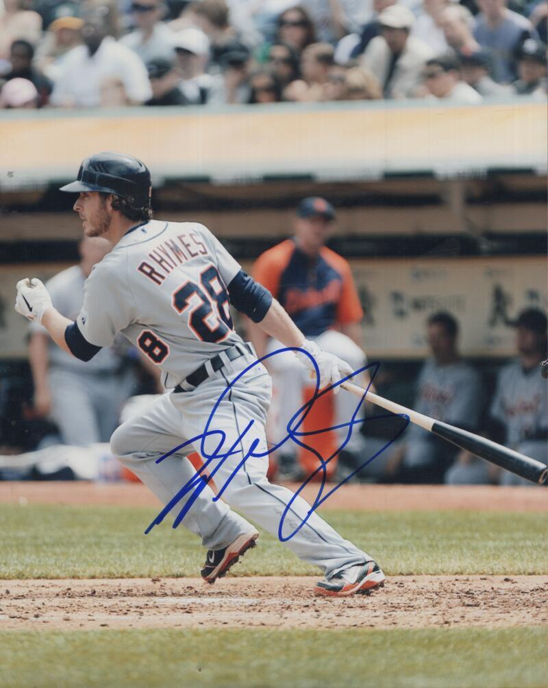 WILL RHYMES TIGERS SIGNED AUTOGRAPHED 8X10 PHOTO W/ COA