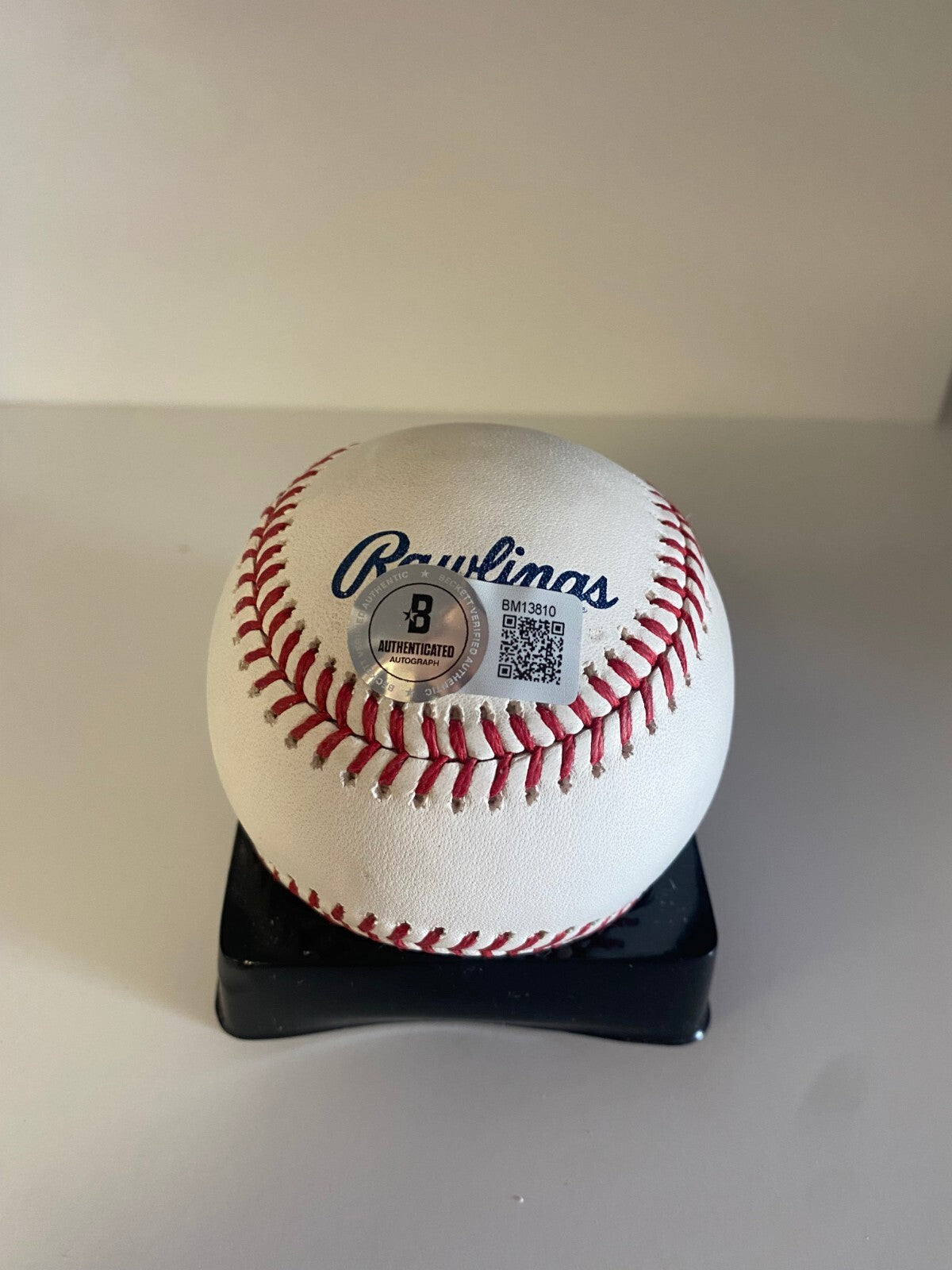 REGGIE JACKSON A'S/YANKEES SIGNED AUTOGRAPHED HALL OF FAME BASEBALL BECKETT **