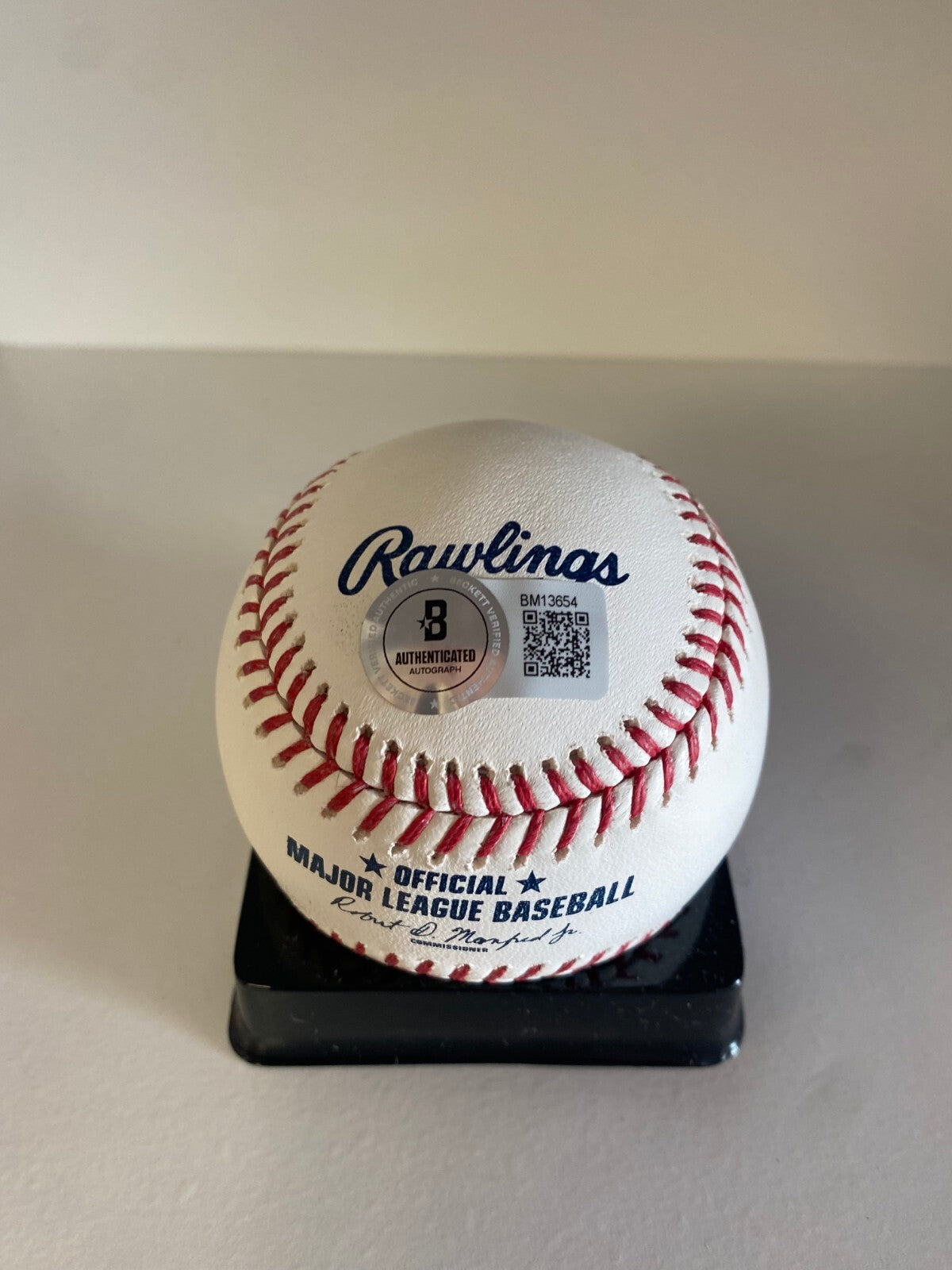 JOSE ABREU HOUSTON ASTROS SIGNED AUTOGRAPHED M.L. BASEBALL BECKETT **