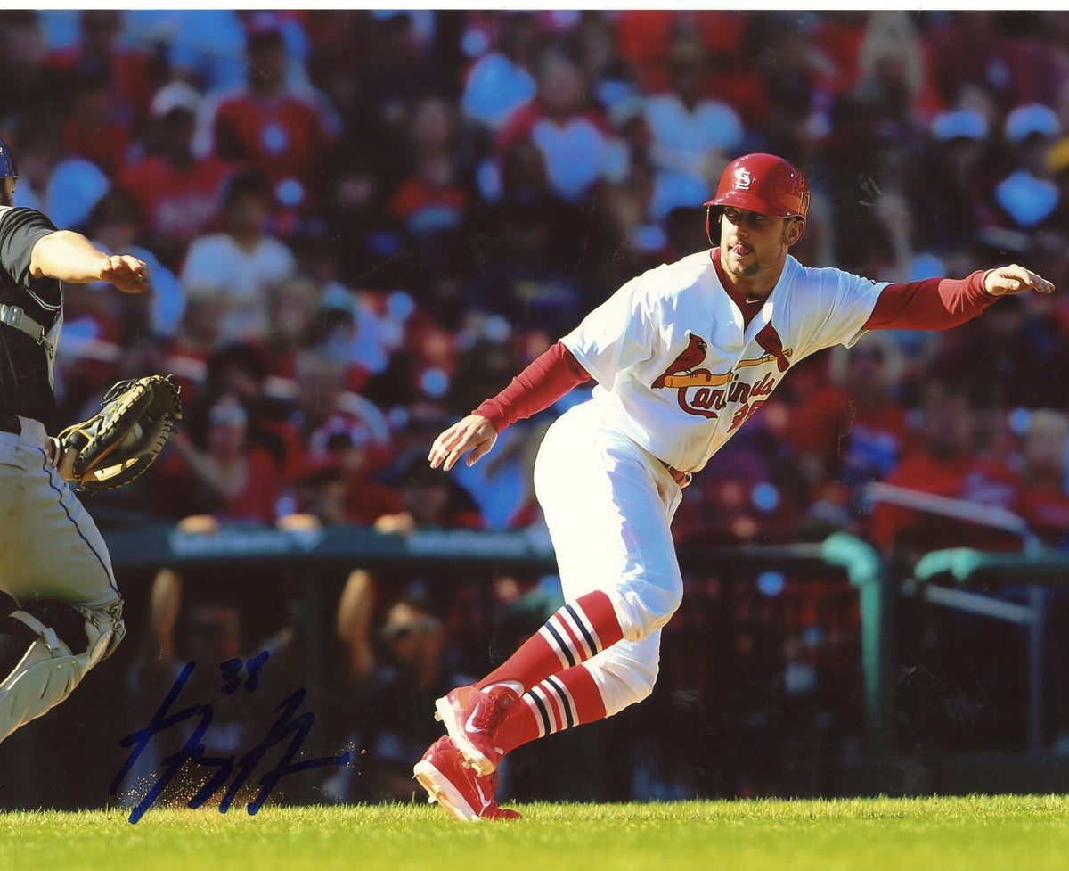 GREG GARCIA  ST. LOUIS  CARDINALS   HORIZONTAL  AUTOGRAPHED    SIGNED  8X10  
