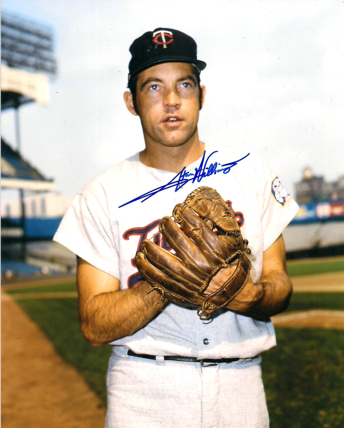 STAN WILLIAMS MINNESOTA TWINS SIGNED AUTOGRAPHED 8X10 PHOTO W/COA