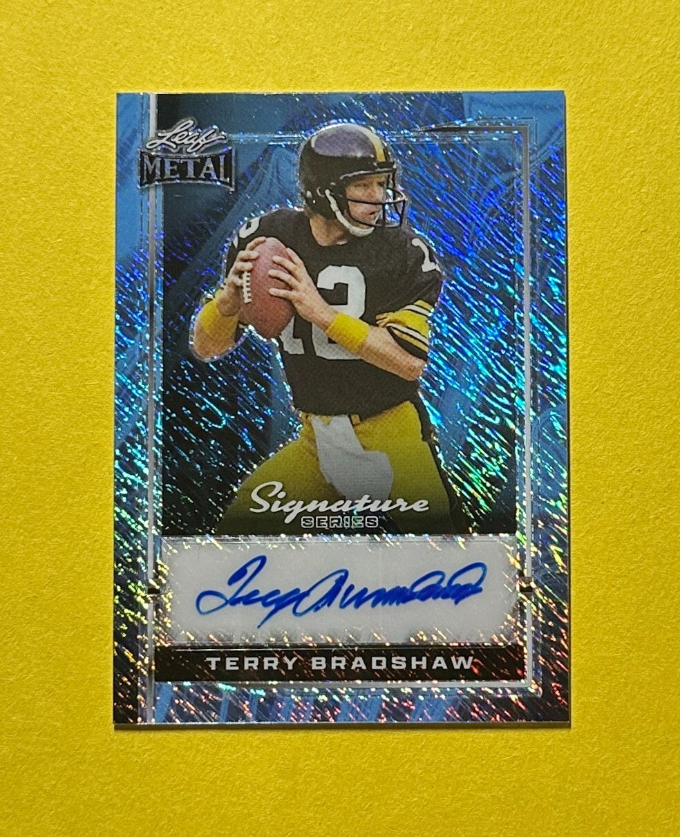 2024 LEAF METAL TERRY BRADSHAW AUTOGRAPH 1/1 #B-TB1