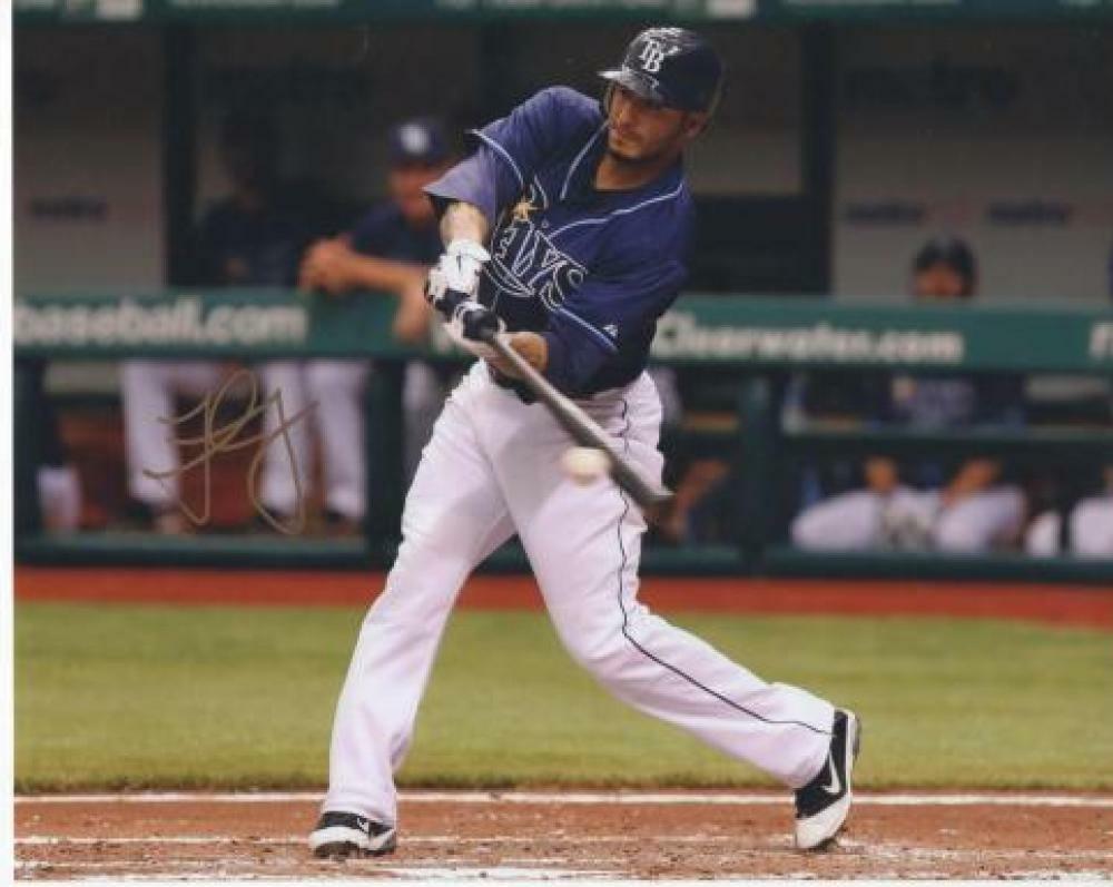 FELIPE LOPEZ TAMPA BAY RAYS SIGNED AUTOGRAPHED 8X10 W/COA