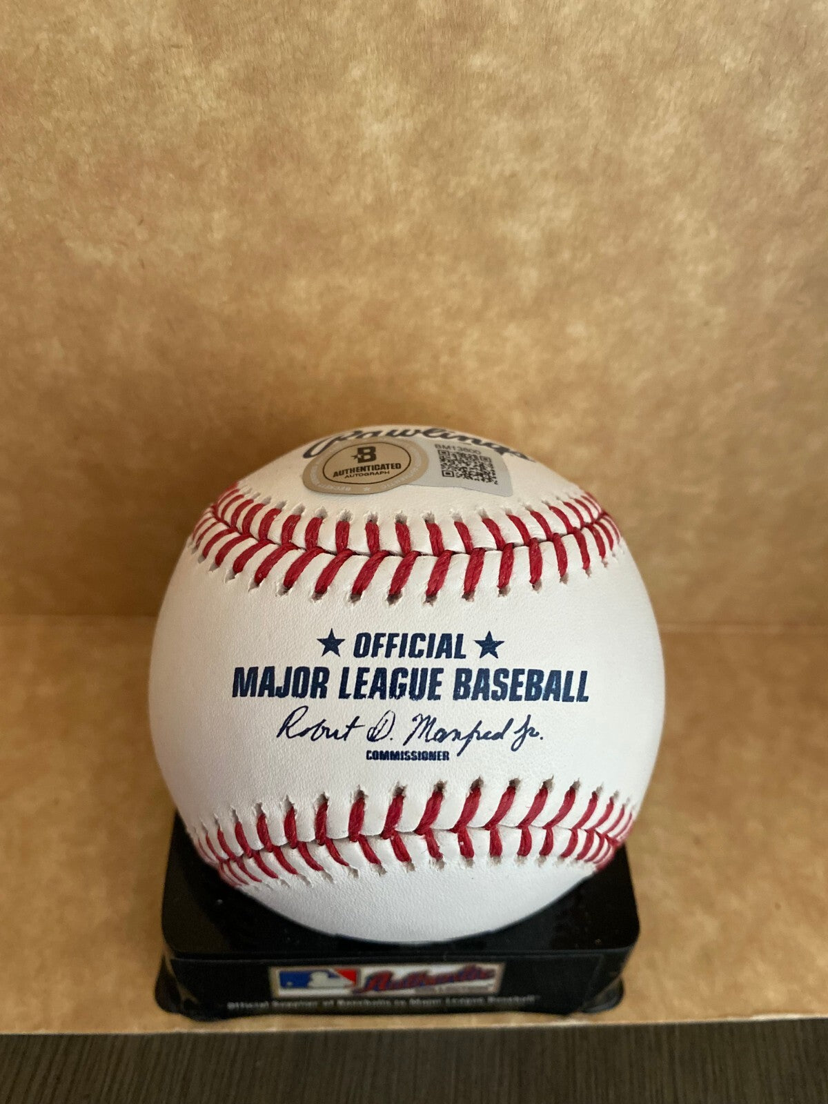 RAFAEL MONTERO HOUSTON ASTROS SIGNED AUTOGRAPHED M.L. BASEBALL BECKETT BAS