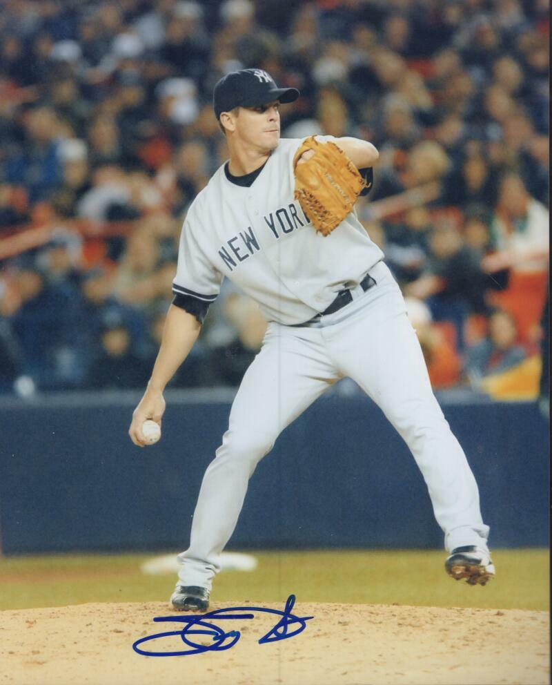 SCOTT PROCTOR  NEW YORK YANKEES  SIGNED AUTOGRAPHED  8X10 PHOTO W/ COA