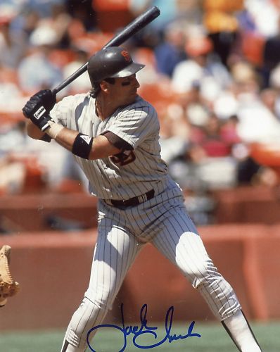 JACK  CLARK  SAN  DIEGO PADRES   SIGNED 8X10