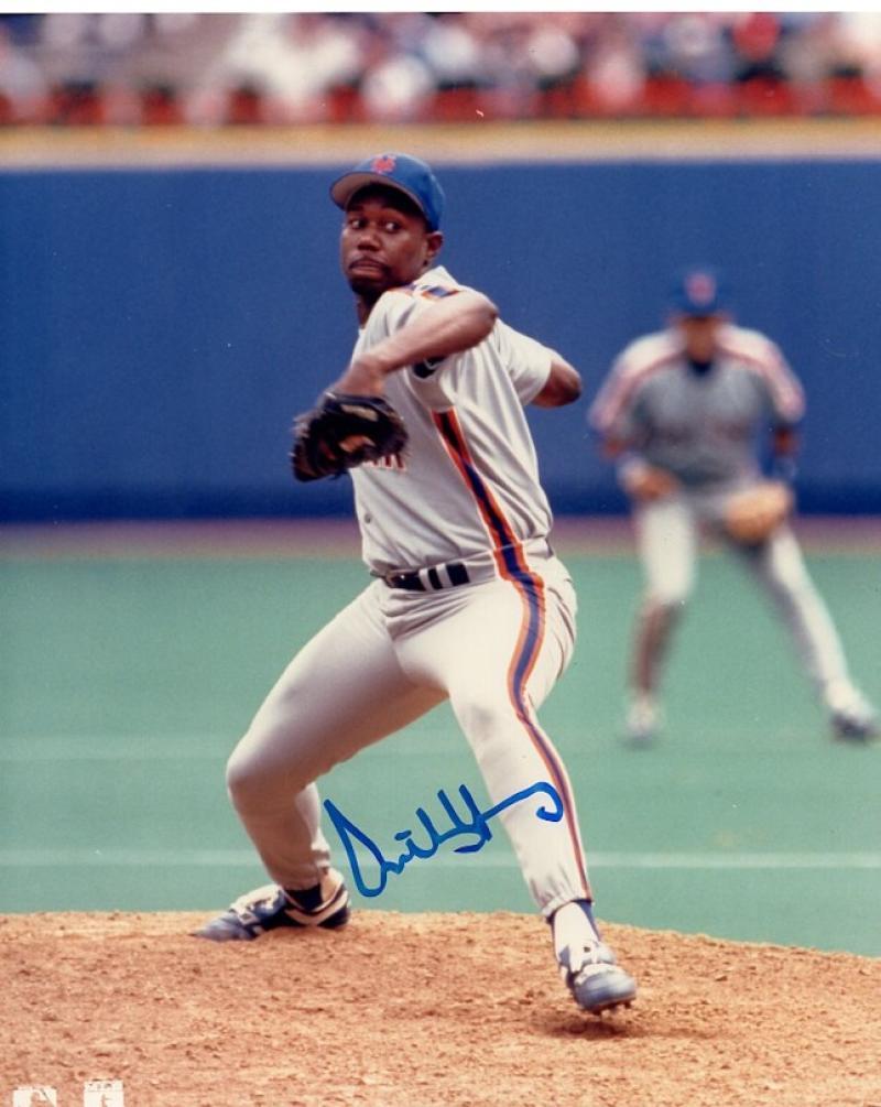 ANTHONY YOUNG NEW YORK METS  SIGNED AUTOGRAPHED 8X10 PHOTO W/COA