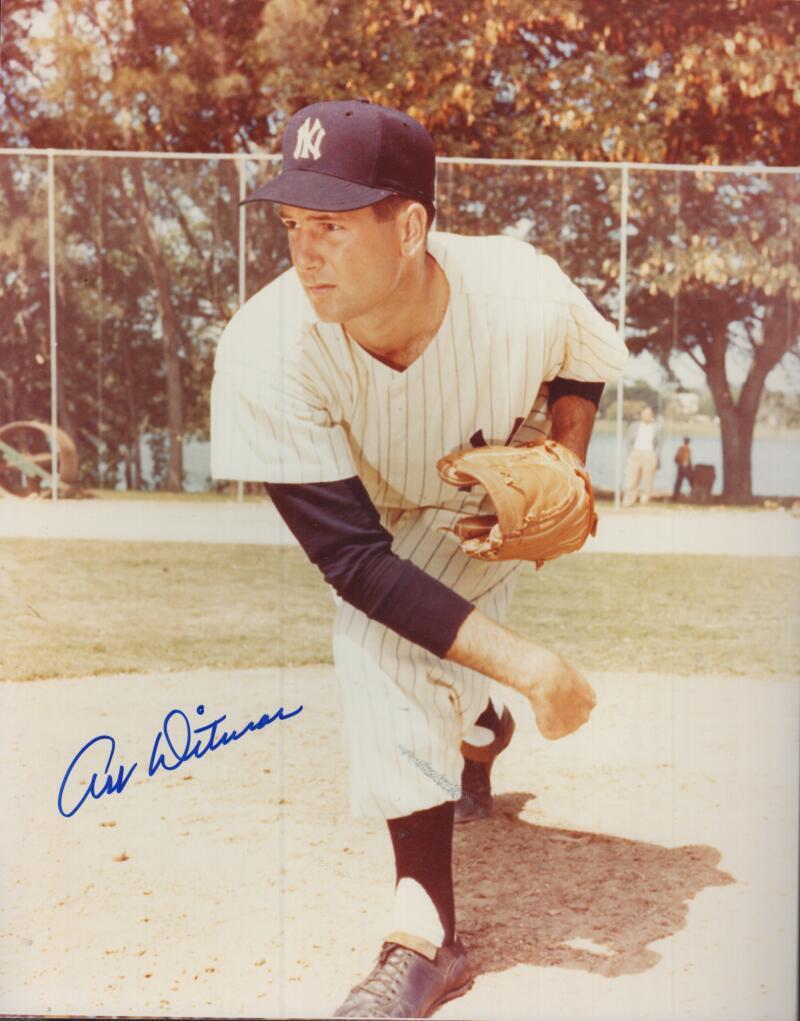 ART DITMAR   NEW YORK YANKEES  SIGNED AUTOGRAPHED 8X10  PHOTO W/ COA