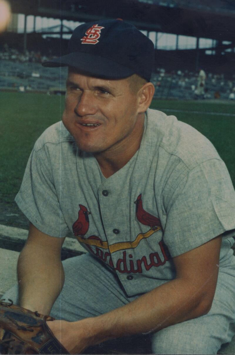 ROCKY BRIDGES CARDINALS ORIGINAL BRACE UNSIGNED 5X7 PHOTO