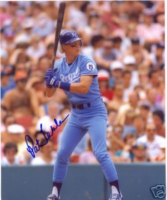 PAT  TABLER  KC  ROYALS    SIGNED 8X10