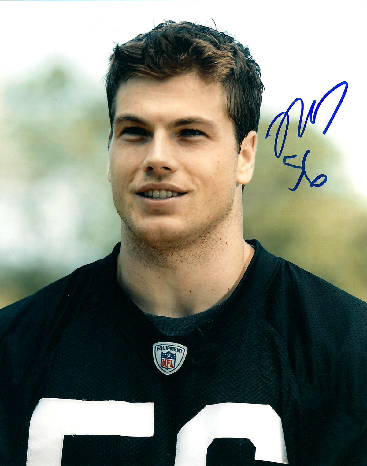 MILES BURRIS OAKLAND RAIDERS AUTOGRAPHED SIGNED 8X10 PHOTO W/COA