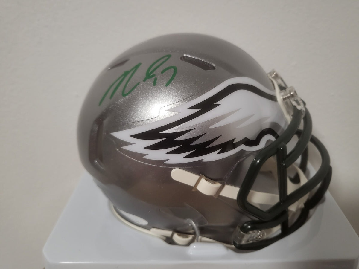 MICHAEL VICK PHILADELPHIA EAGLES SIGNED AUTOGRAPHED AUTO FLASH MINI HELMET JSA