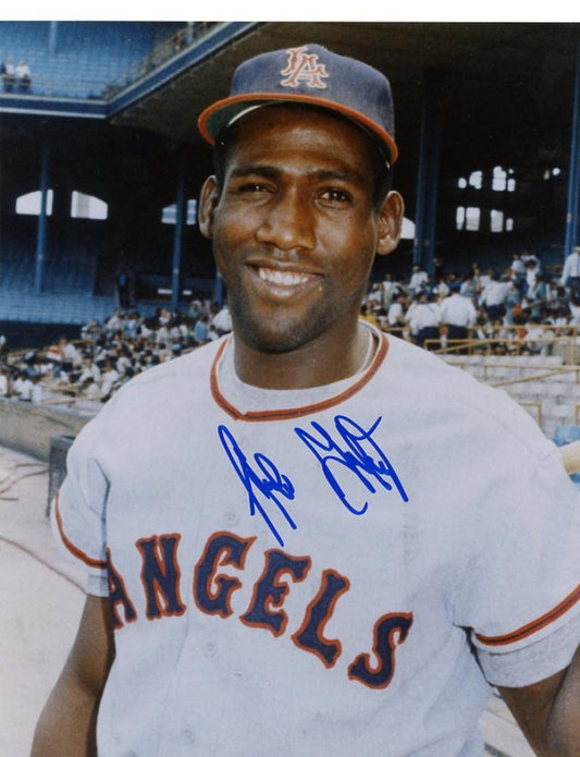 JULIO GOTAY LOS ANGELES ANGELS SIGNED AUTOGRAPHED 8X10 PHOTO W/COA 