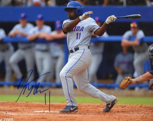 JOSH TOBIAS FLORIDA GATORS/RED SOX SIGNED AUTOGRAPHED 8X10 PHOTO W/COA