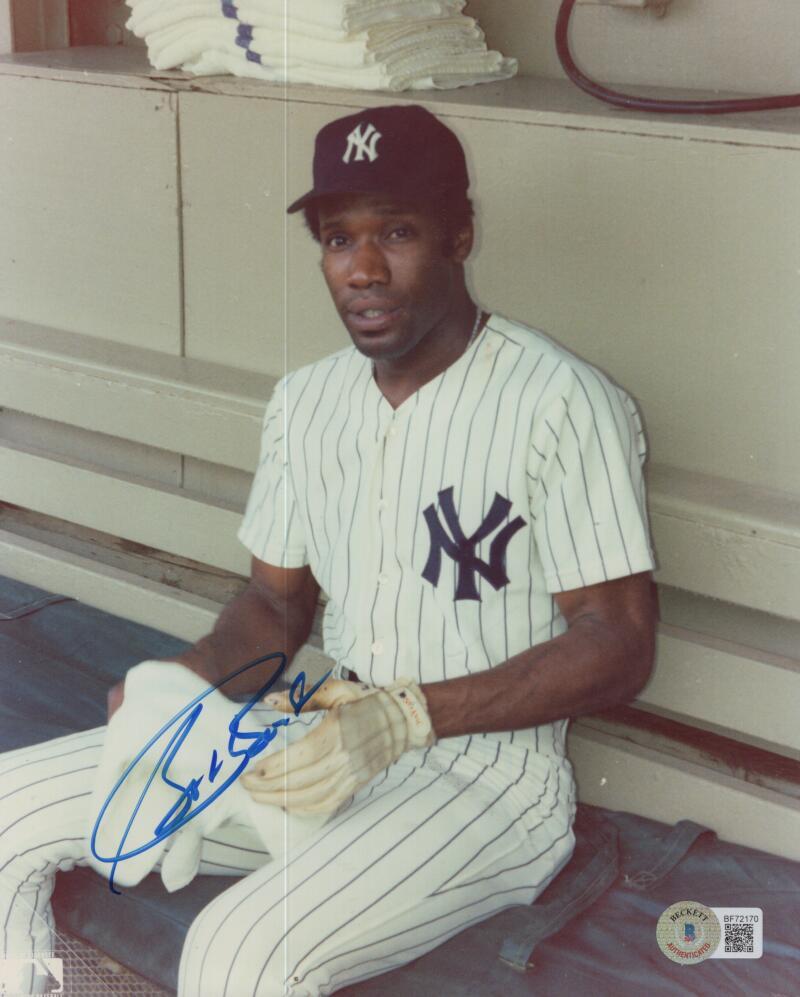 BOBBY BONDS YANKEES SIGNED AUTOGRAPHED 8X10 PHOTO BECKETT BF72170