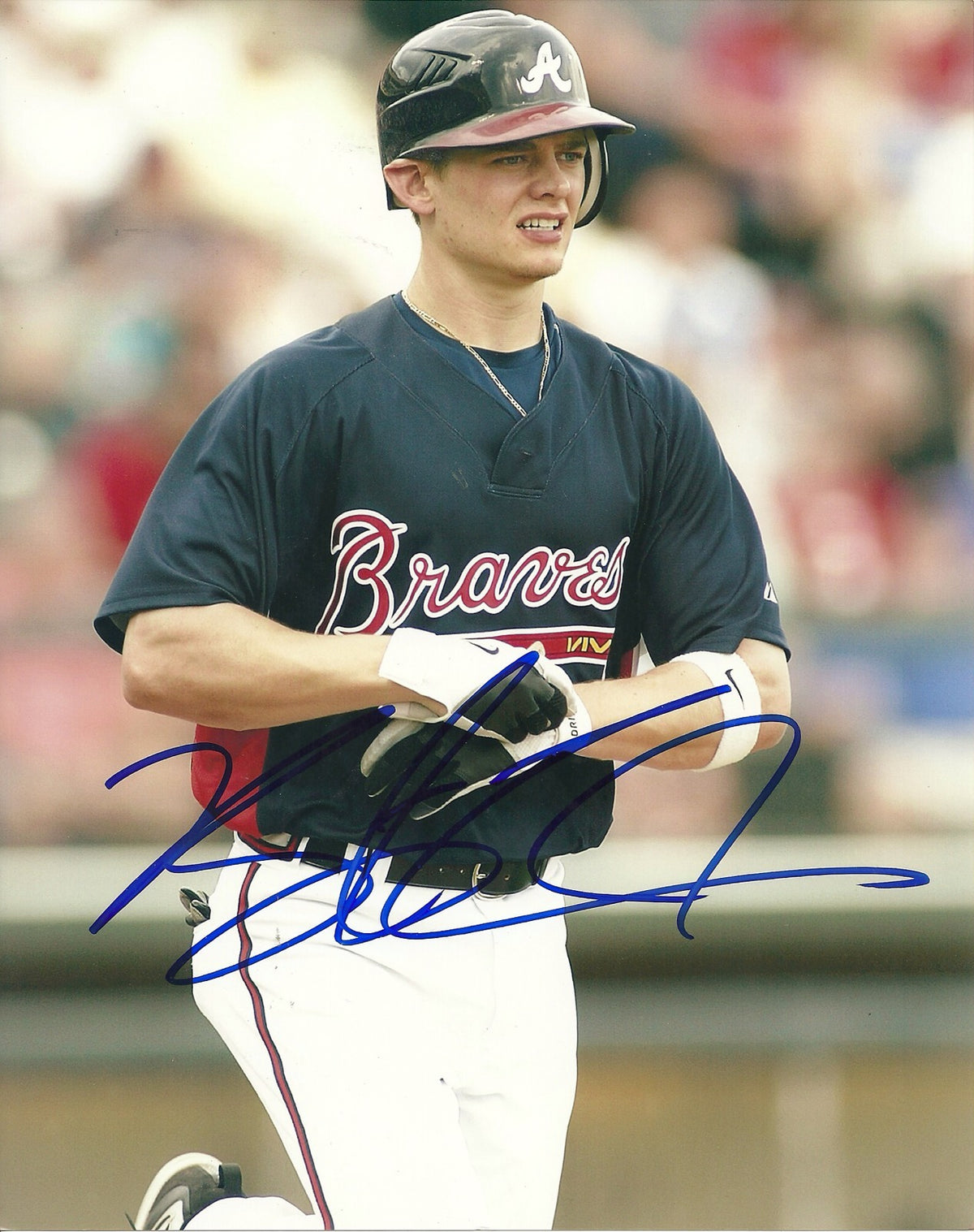 BRENT LILLIBRIDGE ATLANTA BRAVES SIGNED AUTOGRAPHED 8x10 PHOTO W/COA
