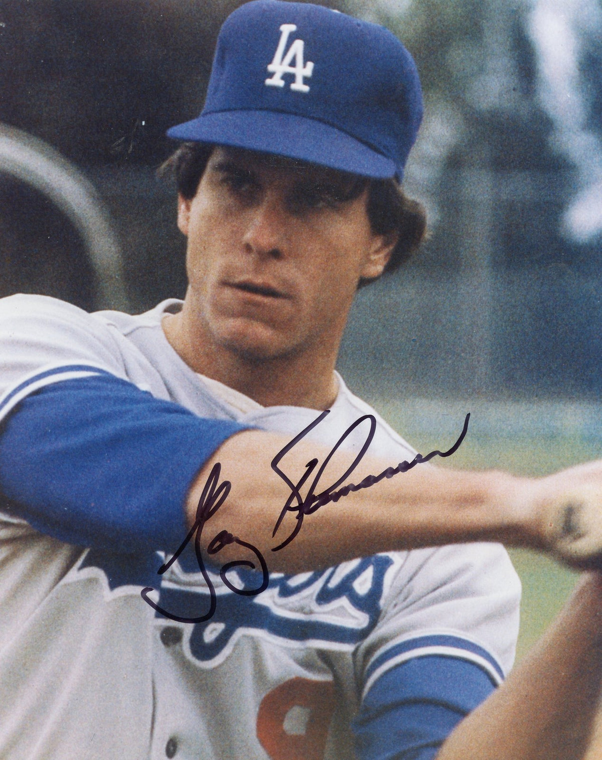 GARY  THOMASSON    LOS ANGELES  DODGERS   SIGNED AUTOGRAPHED 8X10