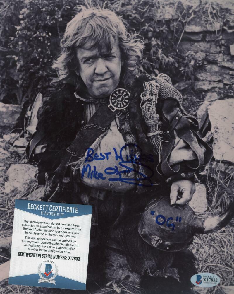 MIKE EDMONDS STAR WARS  SIGNED AUTOGRAPHED 8X10 PHOTO BECKETT X17832