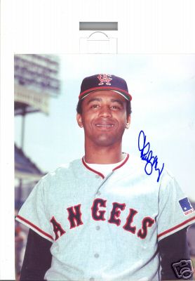 RUDY  MAY  CALIFORNIA  ANGELS    SIGNED 8X10