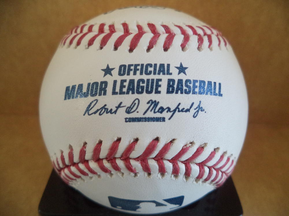 DEVON WHITE ANGELS/BLUE JAYS/DODGERS SIGNED AUTOGRAPHED M.L. BASEBALL W/COA 