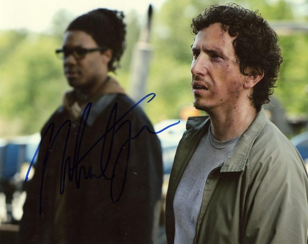 MICHAEL TRAYNOR THE WALKING DEAD SIGNED AUTOGRAPHED 8X10 PHOTO W/COA