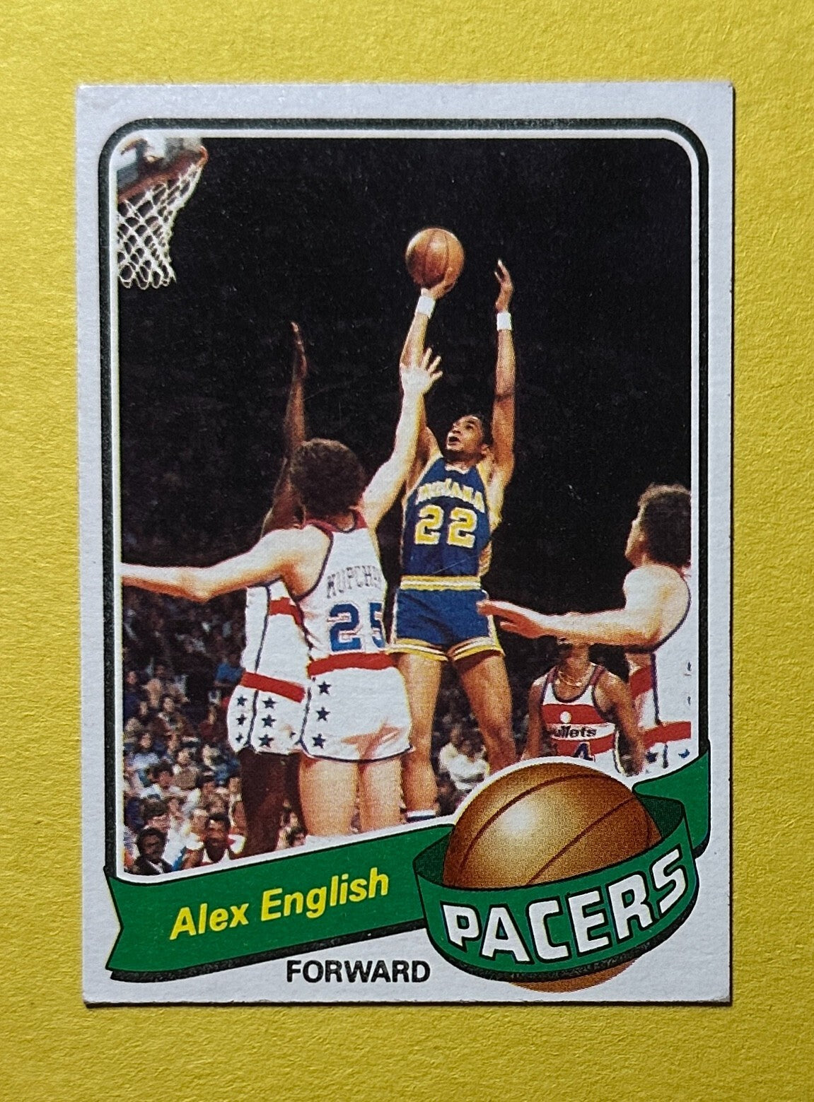 1979-80 TOPPS ALEX ENGLISH #31 PACERS