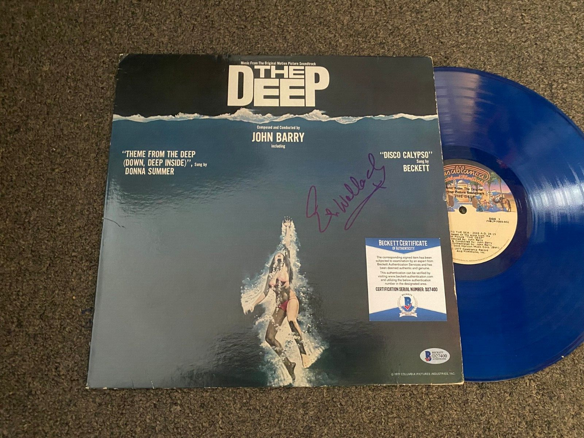THE DEEP ELI WALLACH SIGNED AUTOGRAPHED VINYL ALBUM COVER BECKETT AUTHENTICATED