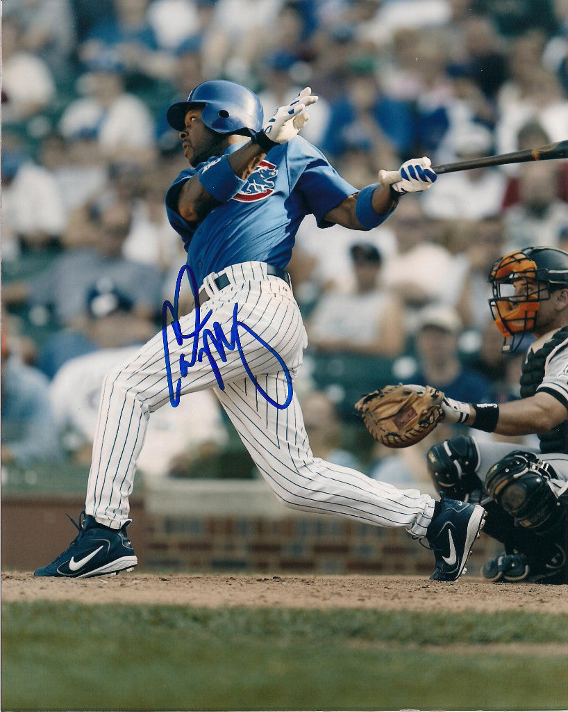 CALVIN MURRAY CHICAGO CUBS SIGNED 8X10 PHOTO W/COA