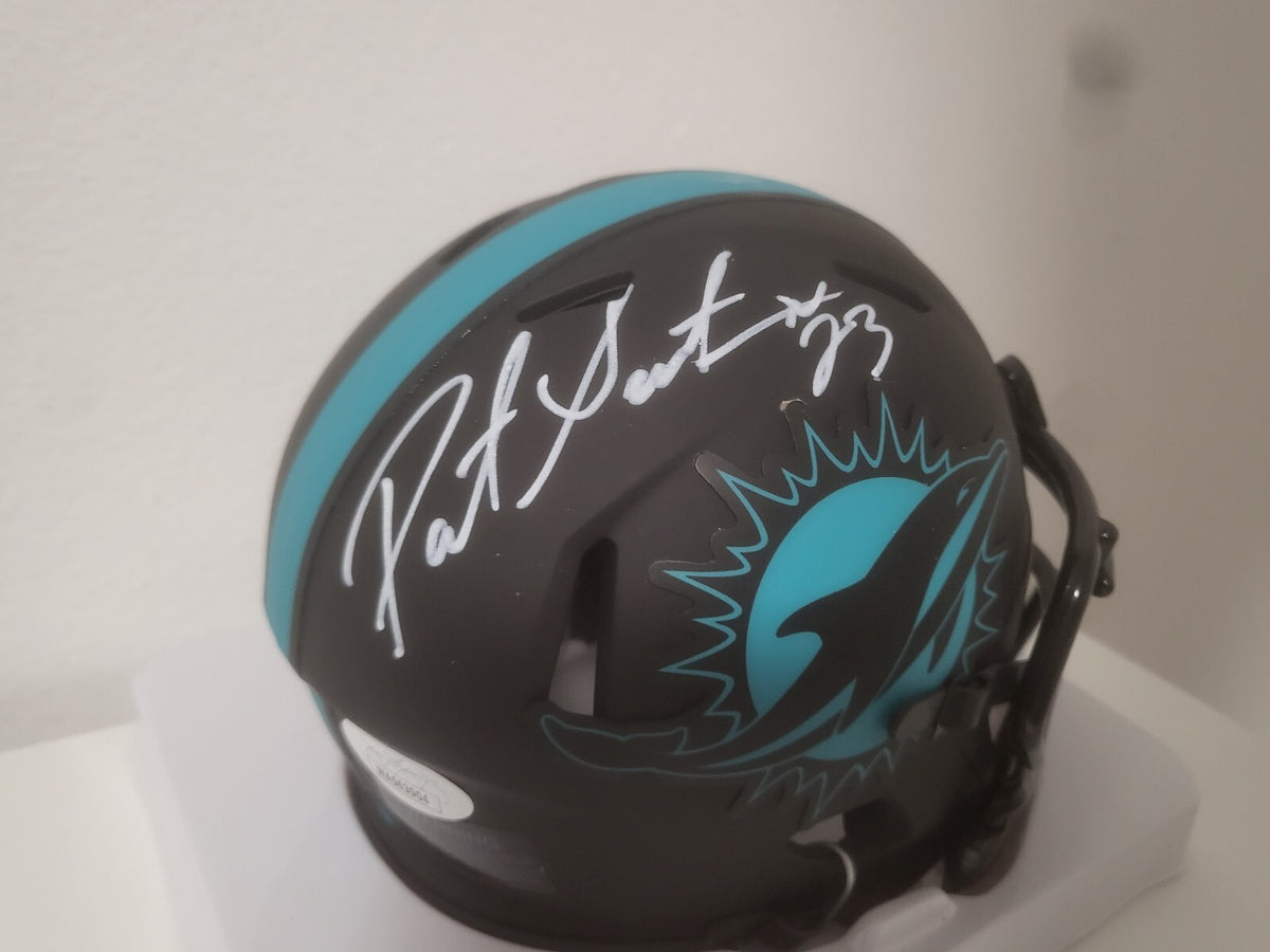 PATRICK SURTAIN MIAMI DOLPHINS SIGNED AUTOGRAPHED AUTO ECLIPSE MINI HELMET JSA