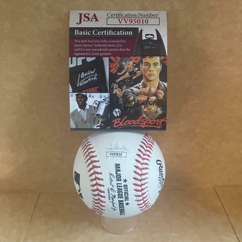 KEITH HERNANDEZ 79 NL BATTING CHAMP SIGNED AUTO ML BASEBALL JSA VV95010
