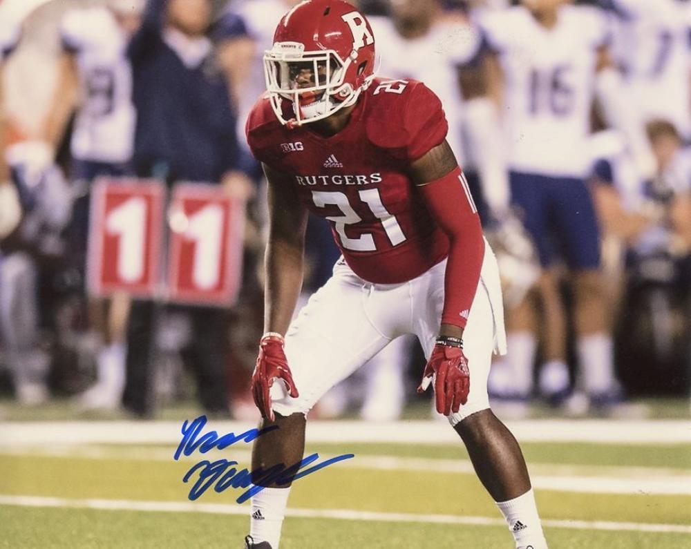 ROSS DOUGLAS RUTGERS SIGNED AUTOGRAPHED 8X10 PHOTO W/COA