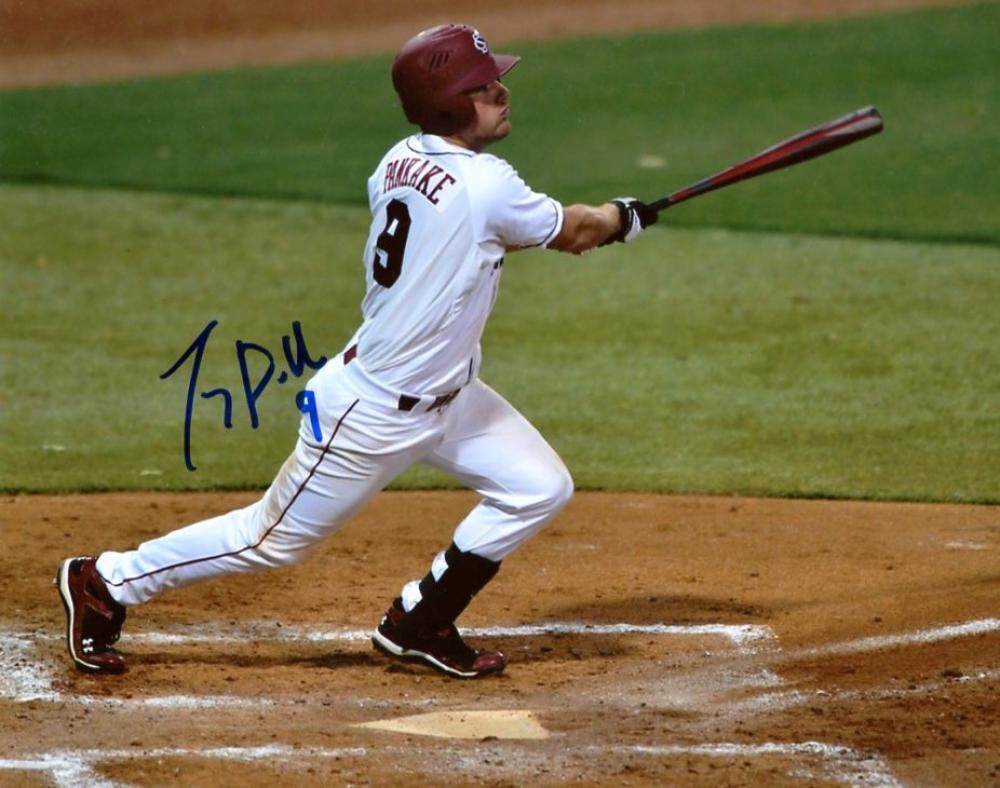 JOEY PANKAKE SOUTH CAROLINA/TIGERS SIGNED AUTOGRAPHED 8X10 PHOTO W/COA