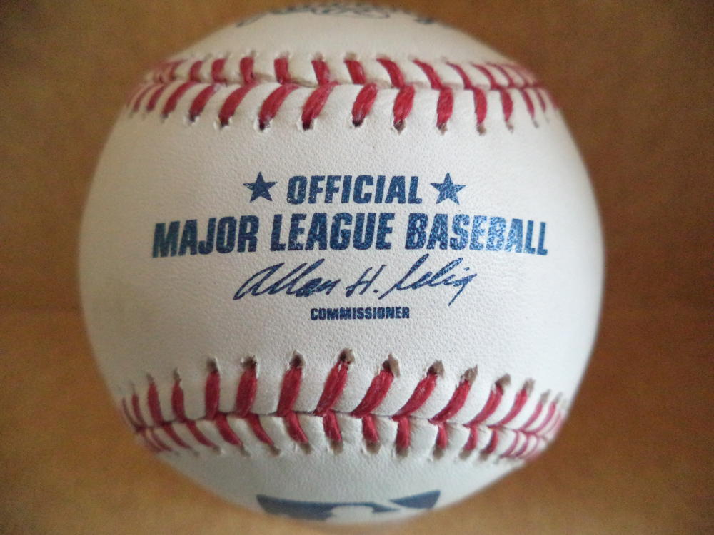 TANNER SCHEPPERS TEXAS RANGERS SIGNED AUTOGRAPHED M.L. BASEBALL W/COA