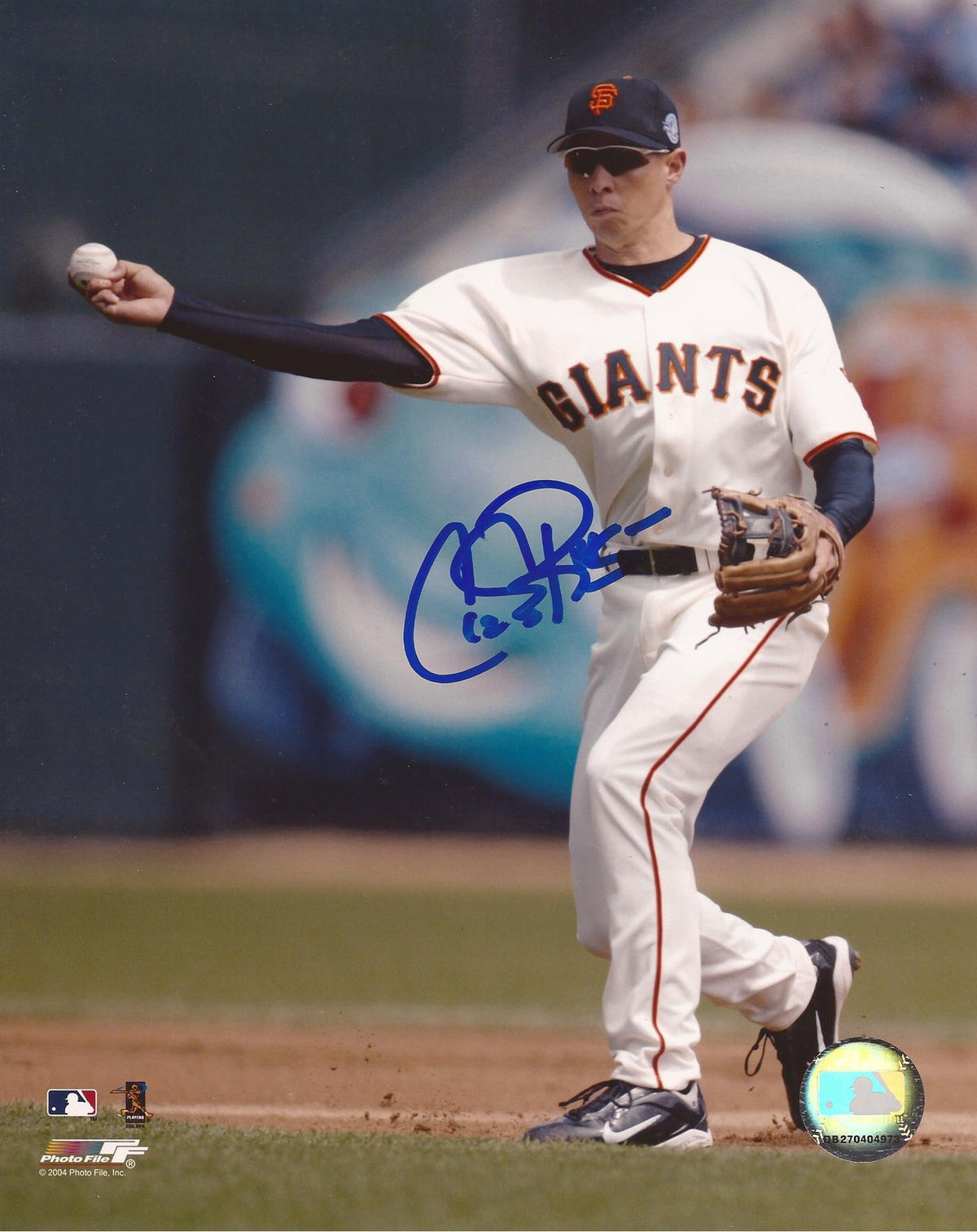 CODY RANSOM SAN FRANCISCO GIANTS SIGNED AUTOGRAPHED 8X10 PHOTO W/COA 