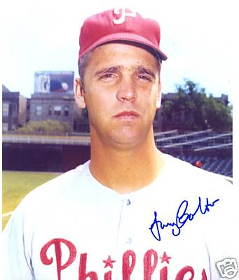 LARRY COLTON PHILADELPHIA PHILLIES SIGNED 8X10 PHOTO