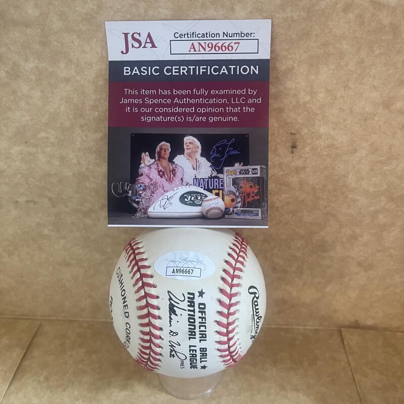WENDELL KIM SF GIANTS RARE SIGNED AUTOGRAPHED N.L. BASEBALL  JSA AUTH